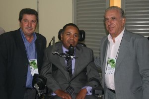 Julinho Lopes, Marco Pellegrini e Sebastião Misiara